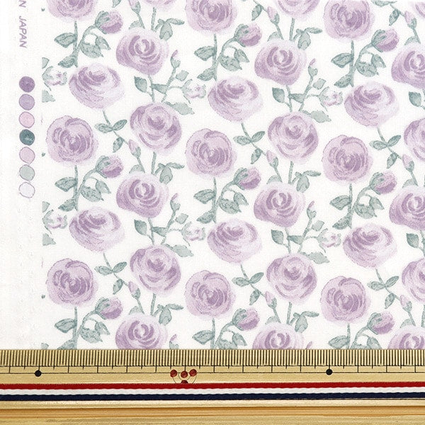 [Da 5] Fabric "Liberty Fabric Tanalone Tanalone Rosemary Purple 3639153J24C" [Yuzawaya Originale]