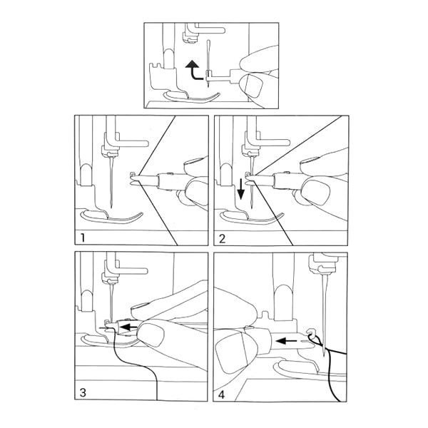 لوازم ماكينة الخياطة "لآلات الخياطة"إبرة اللولبة611126 مع مغناطيس بريم