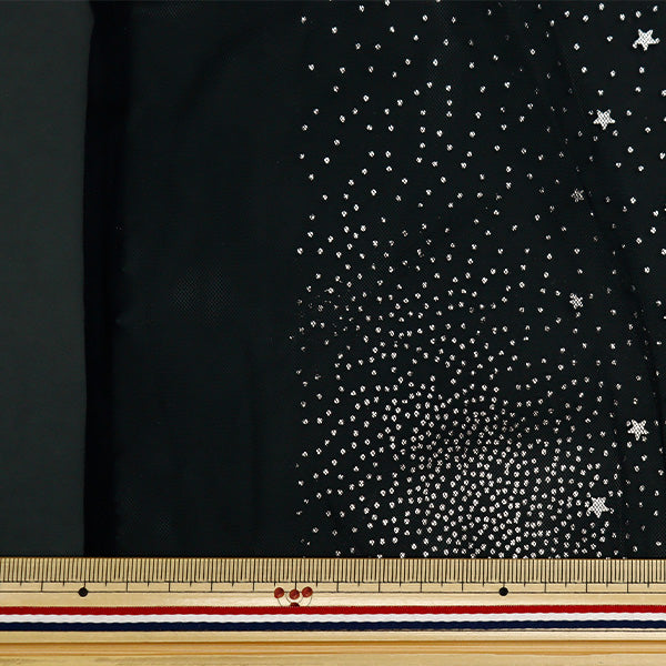 [From quantity 5] Fabric "Milky Wake Turu Galaxy Black KT2412TC-01"