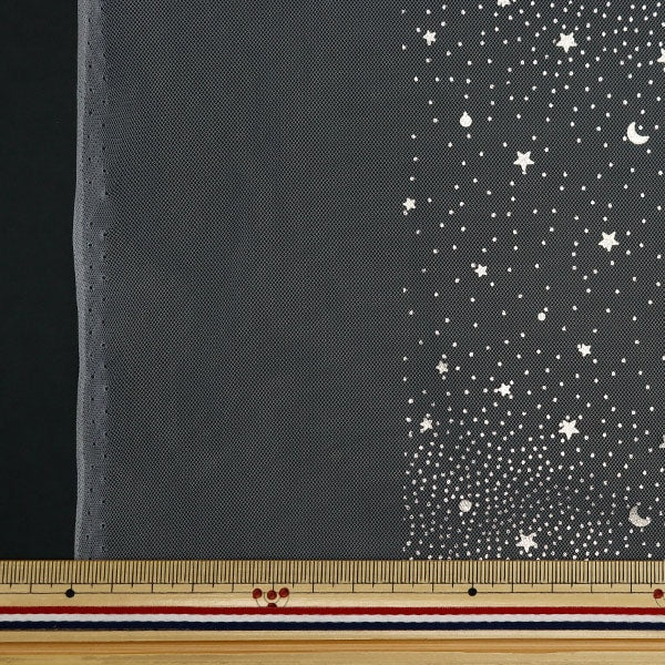 [From quantity 5] Fabric "Milky Wake Turaku Galaxy White KT2412TC-02"