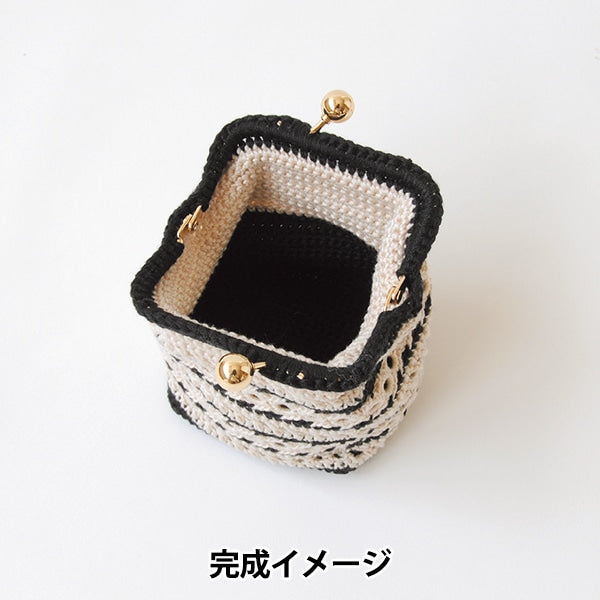 Strick -Kit "Wäsche Baumwollhäkeln StrickringGamaguchiBeutel H145-245-008]