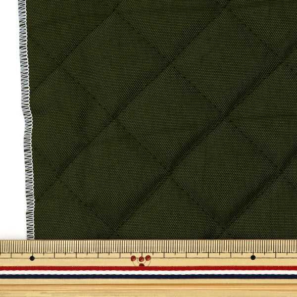 [De la cantidad 5] Fabric "Waffle Nylon Quilting Khaki KSG-850-07"