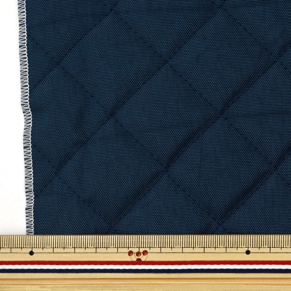 [De la cantidad 5] tela "Waffle Nylon Quilting Navy KSG-850-89"