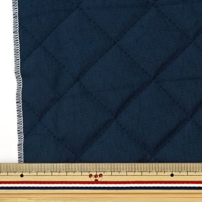 [De la quantité 5] Tissu "Waffle Nylon Quilting Navy KSG-850-89"