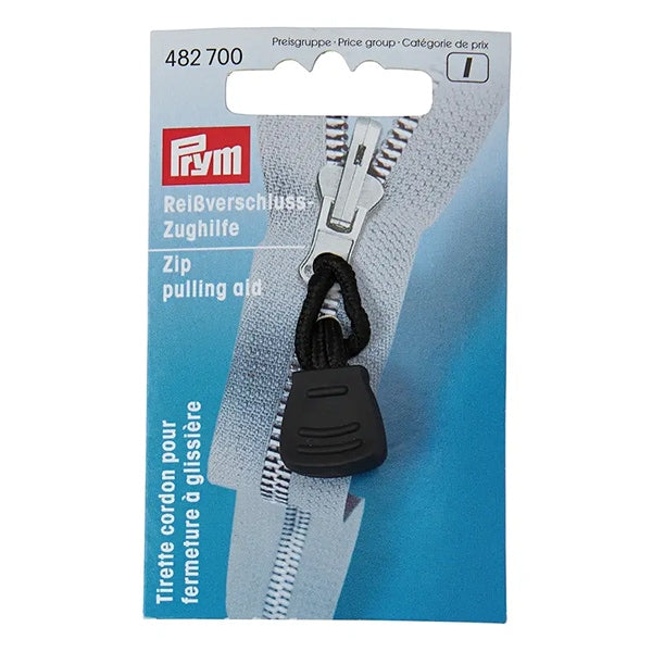 Piezas de artesanía "Dedge Zipper Pupla 60 mm negro 482700" Remilgado