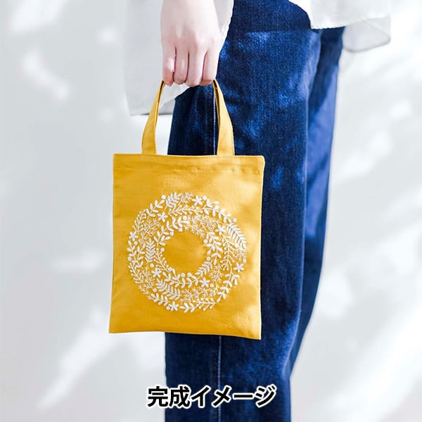 Embroidery kit "Yula's excitement flower embroidery Yodamari leasing 542402" LECIEN Lecien COSMO Cosmo