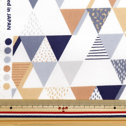 [De la cantidad 5] Fabric "OX Patrón geométrico Triángulo OX41602-1D"