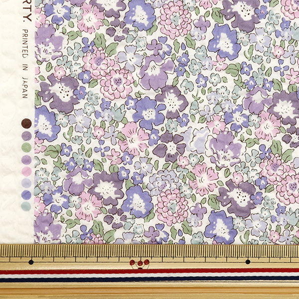 [Da Quantity 5] Fabric "Liberty Fabric Lone Ripple Michel 3636017-J24E" [Yuzawaya Originale]