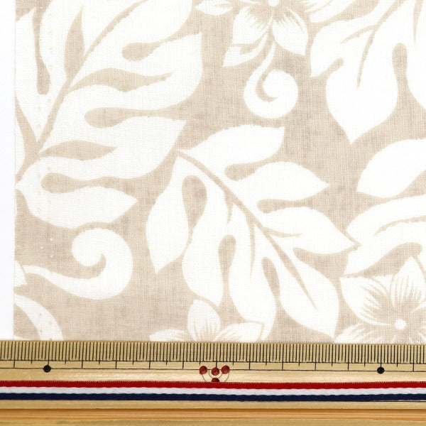 [De la cantidad 5] Fabric "Sheeting Hawaii Amplint Brown AP4700-3A"