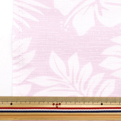 [From quantity 5] Fabric 『Sheeting Hawaii Amplint Pink AP4700-4B]