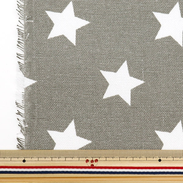 [From quantity 5] Fabric "Interior print star pattern IP2402WY-01"