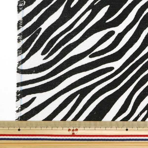 数量5から】 生地 『インテリアプリント ゼブラ柄 IP2402WY-05
