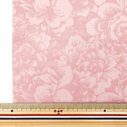 [De la quantité 5] tissu "satin jacquard ohana sakura sj2407bb-02"