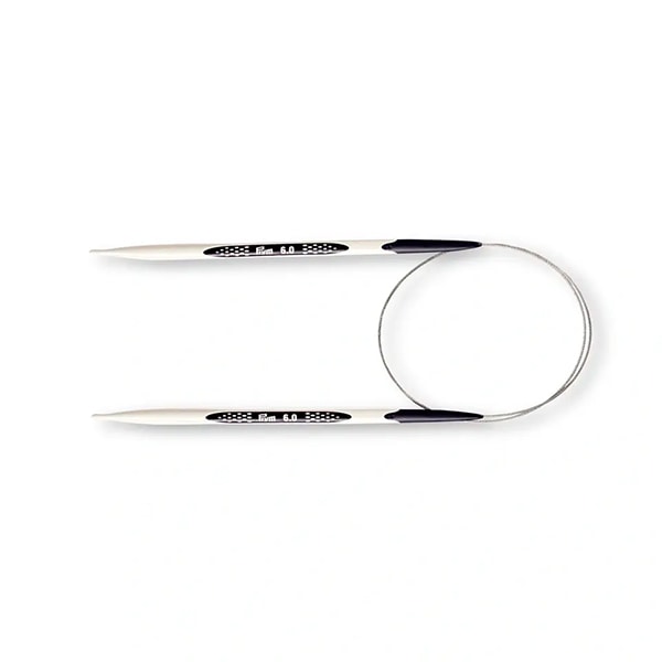 Ferri da maglia "Ergonomia Aghi circolari 60 cm 6,0 mm"