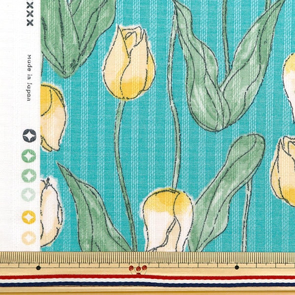 [De la quantité 5] tissu "pikedby tulip bleu st1110-2b"