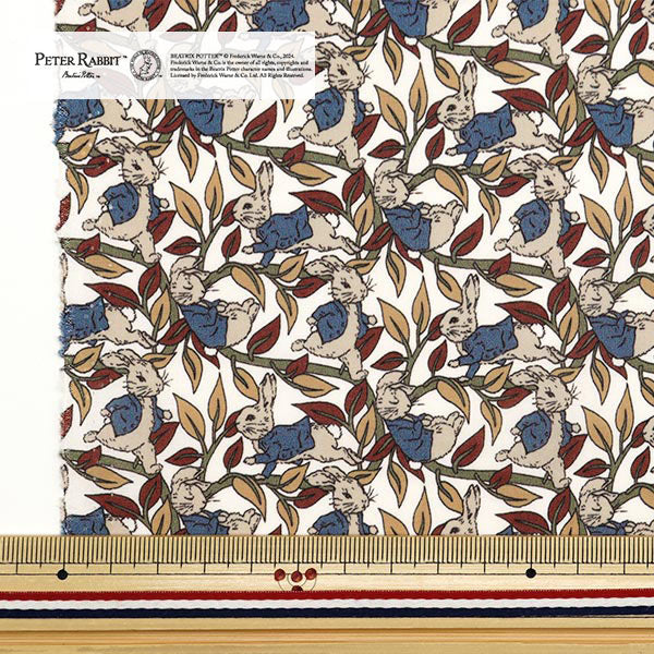 [From quantity 5] Fabric "Liberty Fabric Tana lawn Peters Tales DC30738J20B] Liberty Japan