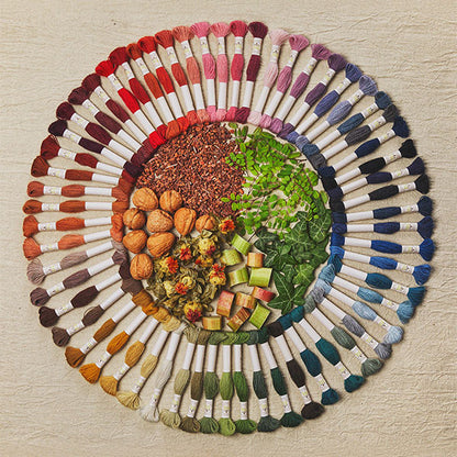 Embroidery thread "ECO VITA Wool Sed Red 708th color" DMC DM Sea