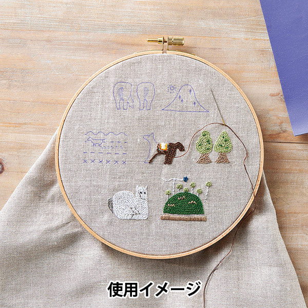 【チビクロ様オーダー専用ページ】リネン刺繍 トレース紙 『チャコピー 刺しゅう用 片面・紫 24147』 Clover