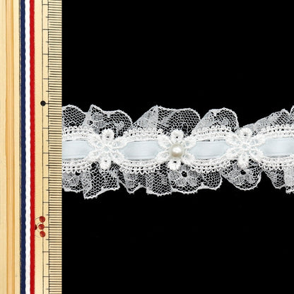 [Aus Menge 5] RasseFarbbandKlebeband "FarbbandDekoratives Rennen etwa 35 mm Breite hellblau FR2346]