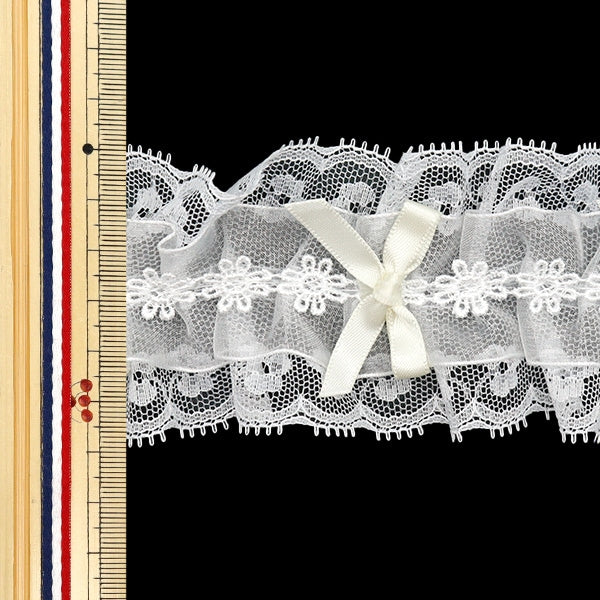 [從數量5]種族絲帶磁帶 ”絲帶裝飾競賽約60mm寬度黃色FR2349]