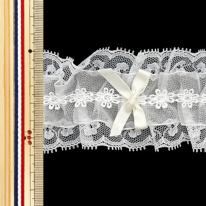 [從數量5]種族絲帶磁帶 ”絲帶裝飾競賽約60mm寬度黃色FR2349]