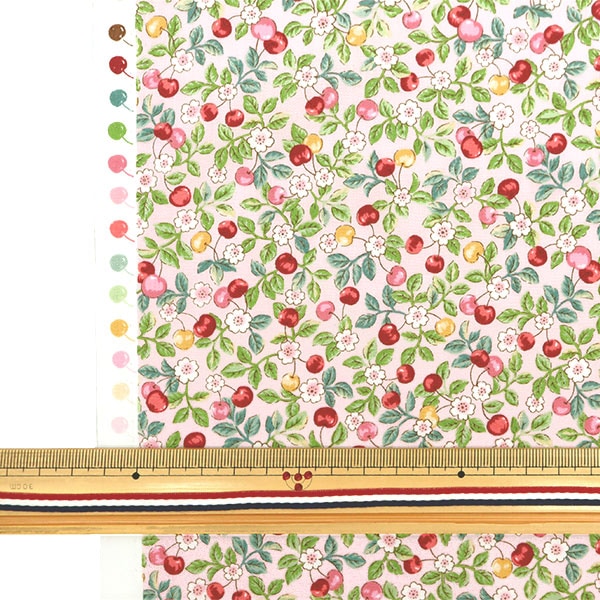 [From quantity 5] Fabric "Broad Find My Wooden Nuto Pink AP41405-2C"