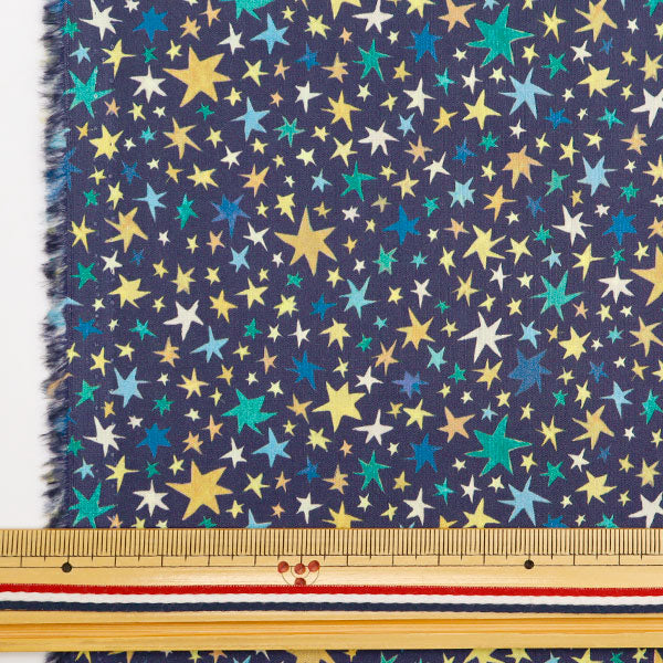 [From quantity 5] Fabric "Liberty Fabric Tana lawn Star Struck 363J4205-DU] Liberty Japan