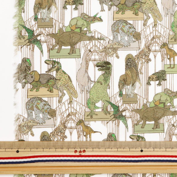 [الكمية من 5] القماش ``Liberty Fabrics Tana Lawn Claus Roars and Dinosaurs 363J4208-AU'' Liberty Japan Liberty Japan