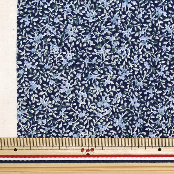 [De la cantidad 5] Fabric "Scare Provans Garden Kovana Navy 850437-1-5"