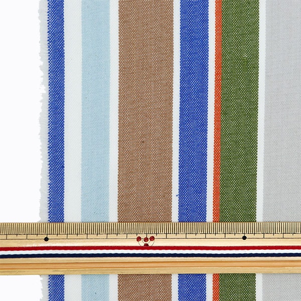 [De la quantité 5] Tissu "Stripes à rayures en forme de rides KRTC-ST163"