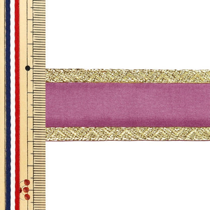 【数量5から】 リボン 『GLトリアノン 幅約3cm 37番色』 AOYAMARIBBON 青山リボン