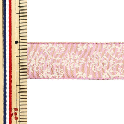 【数量5から】 リボン 『ブリクソン(ワイヤー入り) 幅約2.5cm 84番色』 AOYAMARIBBON 青山リボン