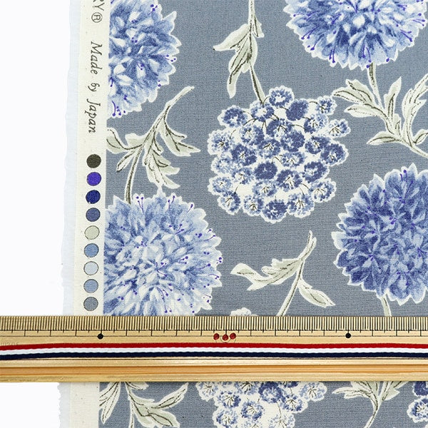 [From quantity 5] Fabric "Broadphennel Blue 850452-1-4"