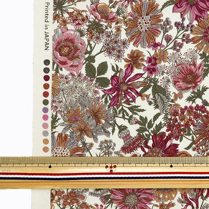 [Aus Menge 5] Fabric "Schreckensbotanische Muster Red SQ9020-2A"