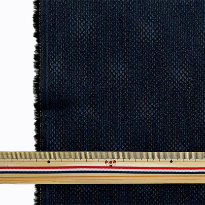 [De la cantidad 5] Fabric "Cotton Jacquard Navy KW7938"