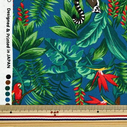 [De la cantidad 5] Fabric "Oxtropical Blue AP42813-1C"