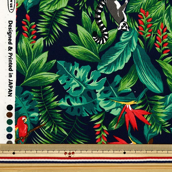 [De la cantidad 5] Fabric "Oxtropical Navy AP42813-1e"