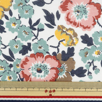 [From quantity 5] Fabric "Liberty Fabric Tana lawn Poppy poem 3634204-24CU] Liberty Japan