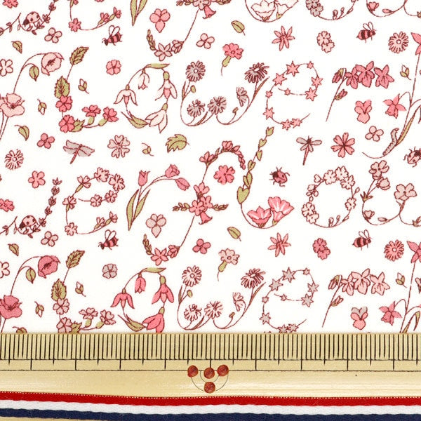 [From quantity 5] Fabric "Liberty Fabric Tana lawn Ingu Blitz Garden 3634248-24AU] Liberty Japan