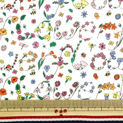 [Du 5] Fabric "Liberty tissu tanalone ingu-writz jardin 3634248-24bu" Liberty Japan Liberty Japan