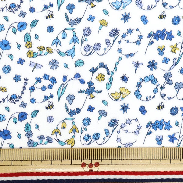 [De 5] Fabric "Liberty Fabric Tanalone Ingu Writz Garden 3634248-24cu" Libertad Japón Libertad Japón