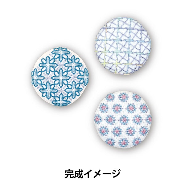 Kit de broderie "Kit de kit Sashiko et broche de brossage Suzuku SK471" Olympus Olim Pass