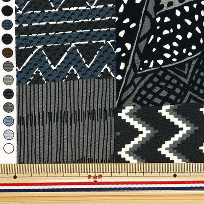 [From quantity 5] Fabric 『Sheeting African plint QuiltingPattern AP42807-1E]