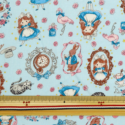 [From quantity 5] Fabric 『Sheeting Fairy Tail Alice YPA-56010-1C] KOKKA