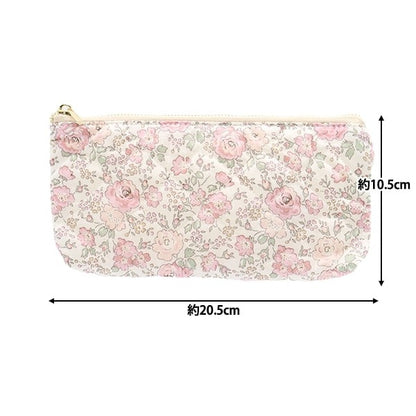 小物入れ 『リバティ・ファブリックス フラットポーチ フェリシテ LG-3637113-F』 【ユザワヤオリジナル】