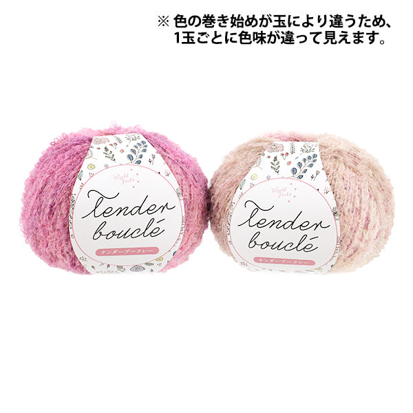 Yarn Tender Boucle 4208 - Yuzawaya World Festa