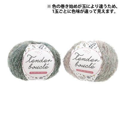 Yarn Tender Boucle 4217 - color winding varies by ball; two balls shown