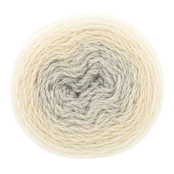 Wonder Wool 200 Color 31 - top view showing circular gradient