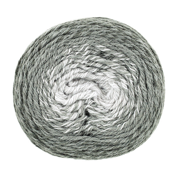 Wonder Wool 200 Color 36. Top view showing radial gradient