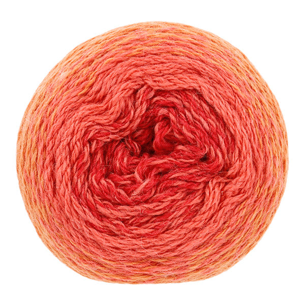 Wonder Wool 200 Color 41 top view showing radial gradient